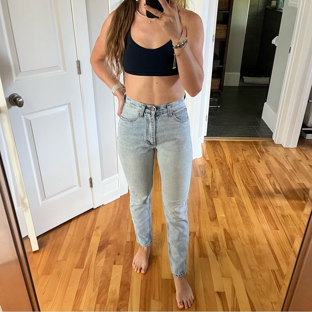 Brandy Melville high rise 90s mom jeans